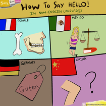 How to say hello in non-English languages  can you guess them all 