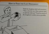 How to take the last donut