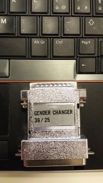 How to trigger reddit with y hardware Male to Female LPT converter