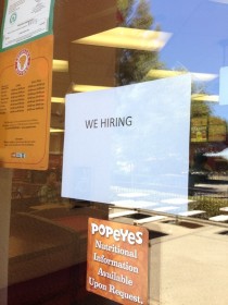 HR at popeyes