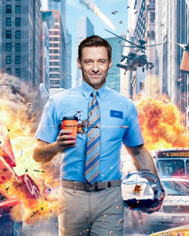 Hugh Jackmans small edit to make the Free Guy poster better