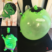 Hulk balloon we bought vs Hulk balloon we got