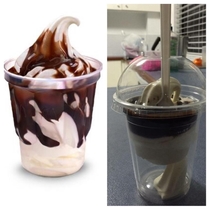 Hungry Jacks  chocolate sundae now with  less calories