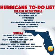 Hurricane To-Do List