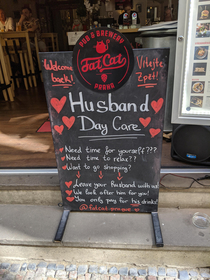 Husband daycare in Prague