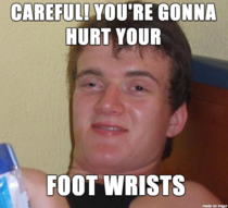 Husband dropped me awkwardly on the bed then forgot the word ankle