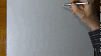 Hyperrealistic drawing of a bag of mampms - timelapse