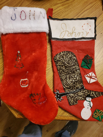 I a m made my own a gf made the other Guess who made which one