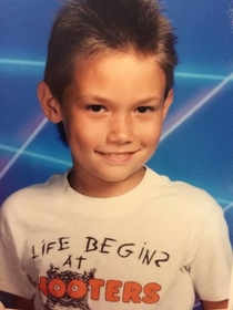 I also have a friend that posted an elementary school photo we grew up in FL
