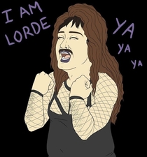 I am Lorde YA YA YA