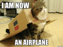 I am now an airplane