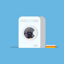I animated this little cat gif