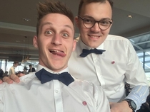 I ask the waiters at london skygarden for a photo so they took a selfie instead