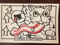 I asked Cyanide amp Happiness to sketch me something that would get me lots of karma on reddit howd they do