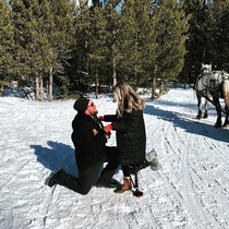 I asked my girlfriend to marry me on NYD it wasnt until we looked at the pictures that we realized we were both on one knee