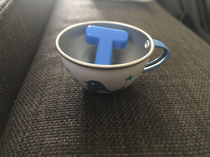 I asked my toddler for a cup of tea and she nailed it