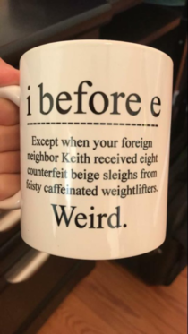 I Before E