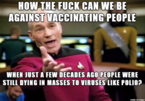 I bet this anti-vax movement shit is making my late grandparents roll over in their graves