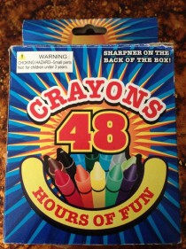 I bought some crayons for my daughter but was disappointed to find out that after two days she wouldnt be able to enjoy them anymore