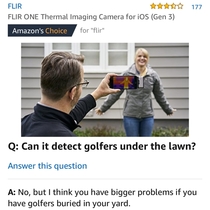 I came across an odd question on Amazon