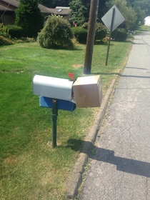 I came home to thisbravo mailman