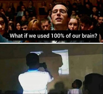 I can only use  of my brain