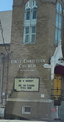 I cant say with  certainty that this church doesnt kill people