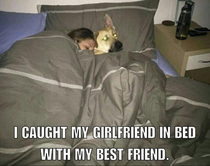 I caught my girlfriend in bed with my best friend