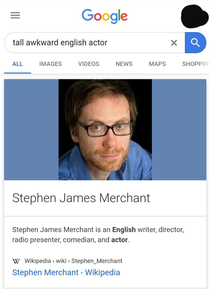 I couldnt think of this actors name and surprisingly my search worked
