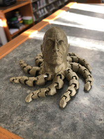 I D printed The Rocktopus