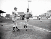 I decided to restore and colourise a photo of a baseball game from over  years ago 