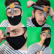 I design absurd product ideas so I created the Mask-Spenders to keep your mask above your nose