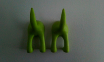 I didnt realise that the hooks I bought were dogs butts years after I bought them