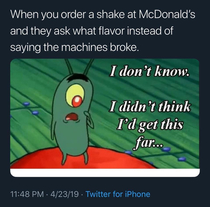 I didnt think anyone could get this far
