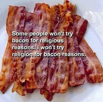 I do love my bacon