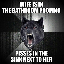 I dont know why you married guys have these bathroom issues with your wives