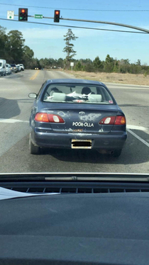 I Dont remember this Toyota Model poorolla