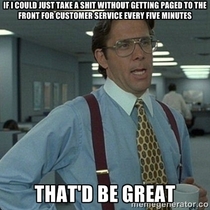 I dont understand how you people have so much time to take a poo at work and get paid for it