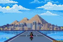I drew this pixel art animation and called it Cairo 