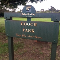 I enjoy my gooch reserve