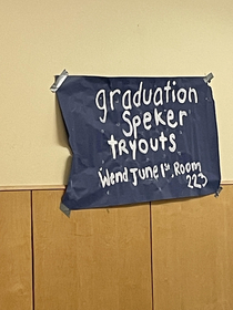 I feel concerned about the graduating seniors