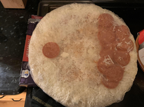 I feel like my pizza is trying to tell me something
