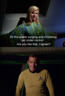 I finally got around to watching Star Trek The Original Series Subtlety was not their strong suit