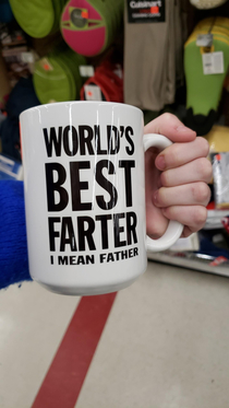 I found a mug for my husband