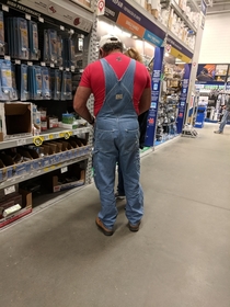 I found a Super Mario lookalike in the plumbing department at Lowes