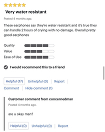 I found a very helpful review for earphones