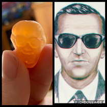 I found DB Cooper in a pack of Scooby Doo fruit snacks