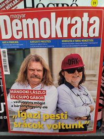 I found Hungarian versions of Nick Offerman and Rainn Wilson