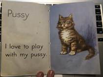 I found one of my old baby books today  