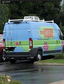 I found the mystery machine